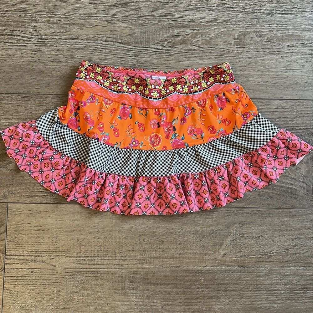 Profile Blush Multicolor Multi Pattern Bikini Set… - image 2